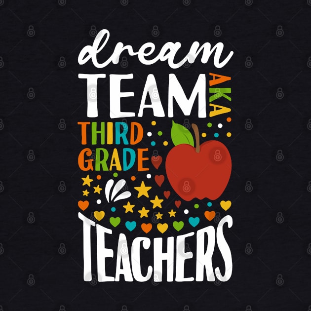 Dream Team AKA Third Grade Teachers Back to School 3rd Grade by Tesszero